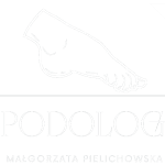 podolog Małgorzata Pielichowska białe logo